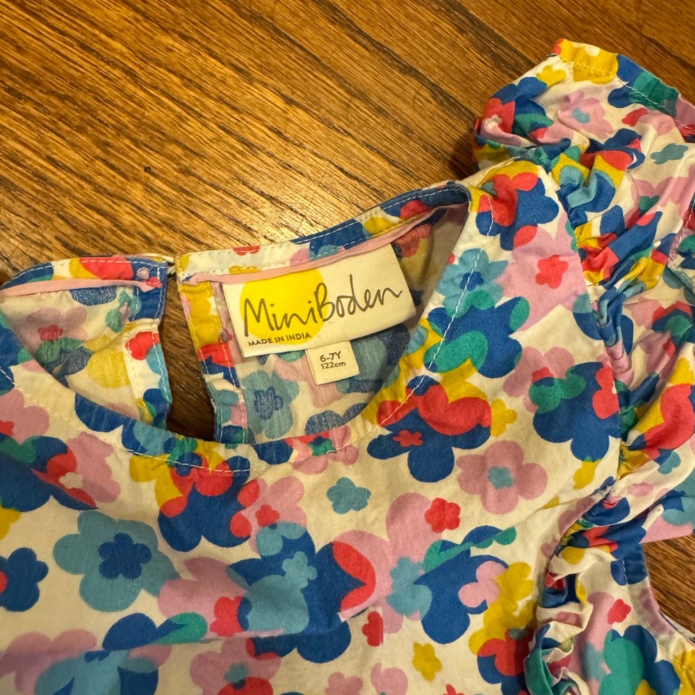 Mini Boden Floral Dress